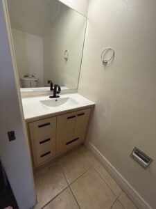 Vanity Installation and Drywall Repair in St. George