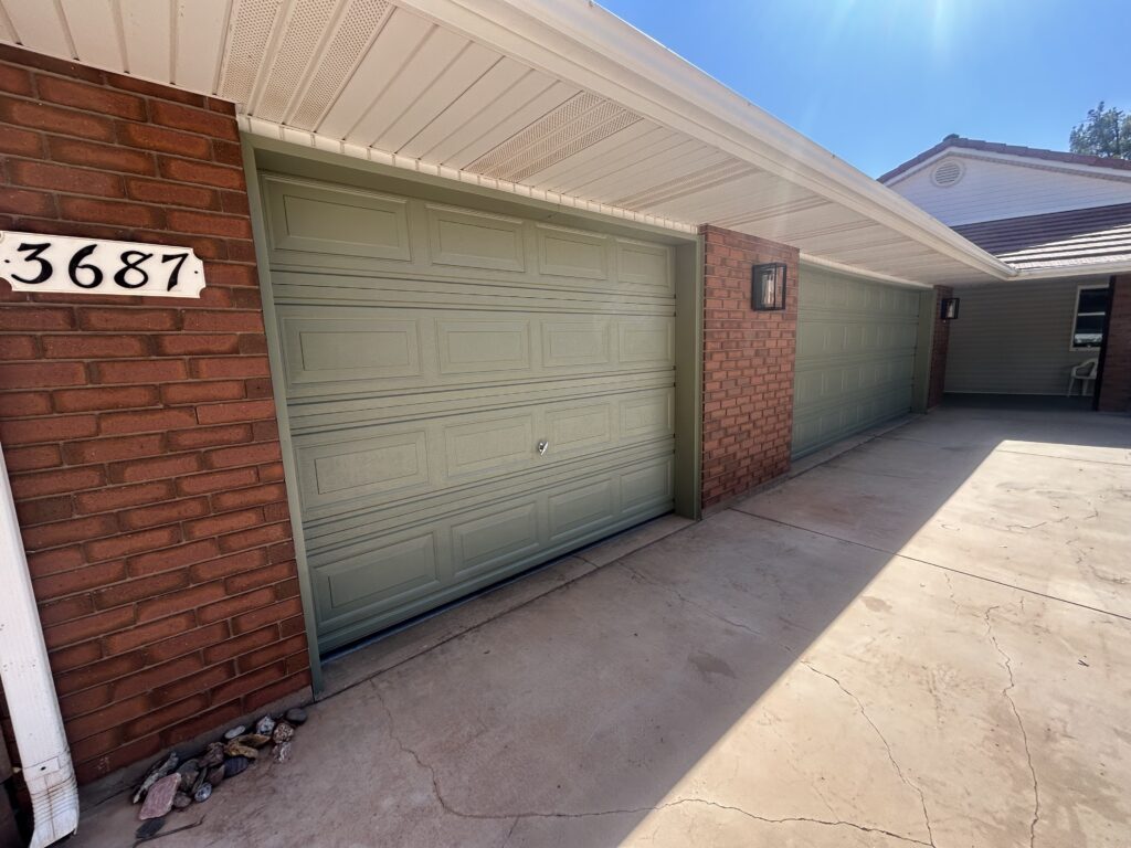Garage Door and Exterior Door Painting in Bloomington