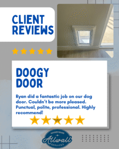 Dog Door Installation in Washington