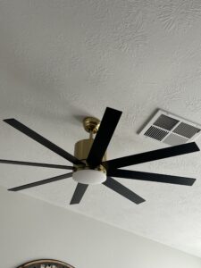 Ceiling Fan Replacement in Ivins, Utah